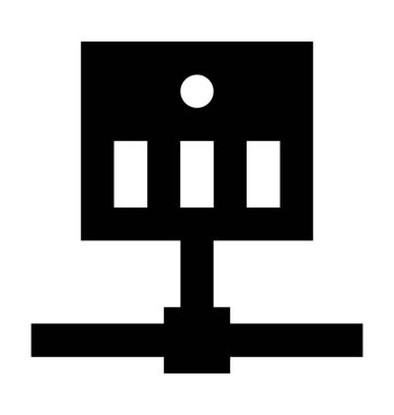  Sunucu vektör simgesi