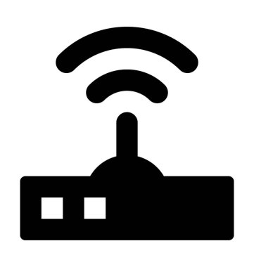  Wifi yönlendirici vektör simgesi