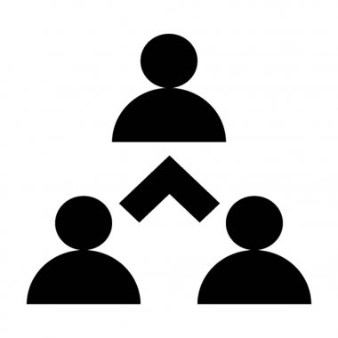  İnsanlar ağ vektör simgesi