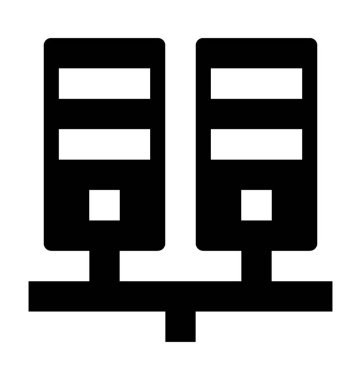  Sunucu vektör simgesi