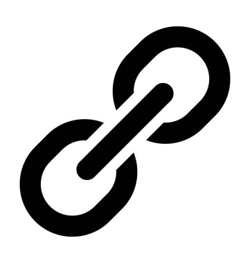  bağlantı vektör simgesi