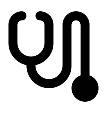  Stetoskop Vektör Simgesi