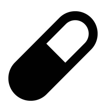  Kapsül Vektör Simgesi