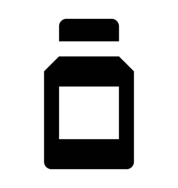  ilaç kavanozu vektör simgesi