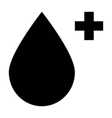  Kan Bankası vektör simgesi