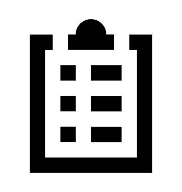  tıbbi rapor vektör simgesi