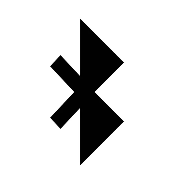 Bluetooth teken Vector Icon — Stockvector