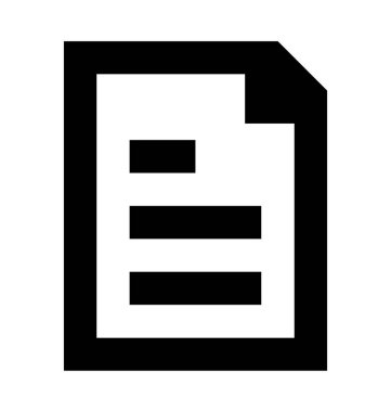  Belge vektör simgesi