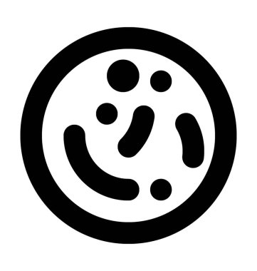  Mikroplar vektör simgesi