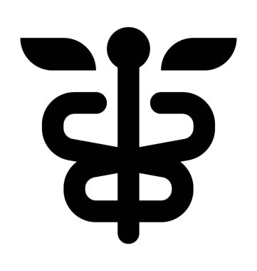  Caduceus Vektör Simgesi