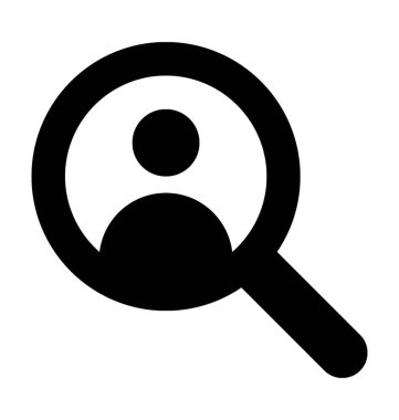  İyi kişi vektör simgesi