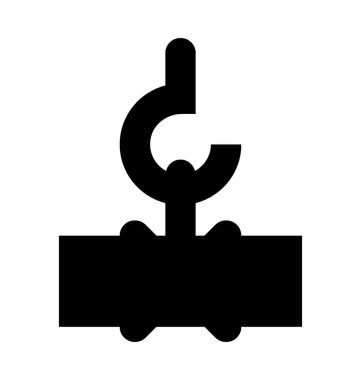  Kanca vektör simge kaldırma 