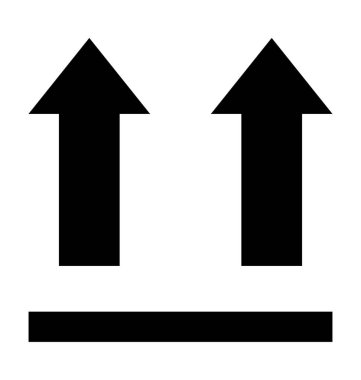  Şu tarafa doğru işareti vektör simgesi 