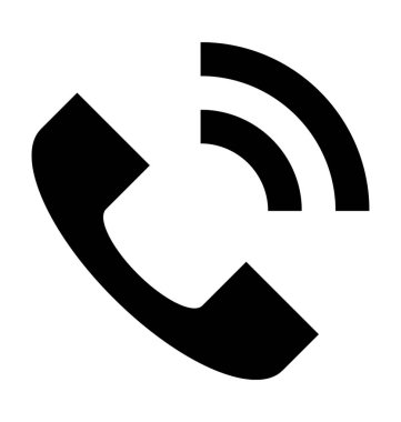  çağrı işareti vektör simgesi 