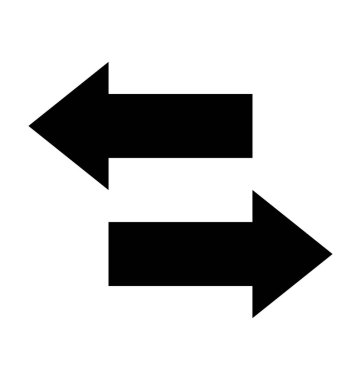  Oklar Exchange vektör simgesi 