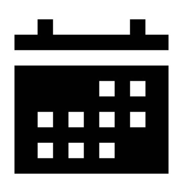  Takvim vektörü simgesi 