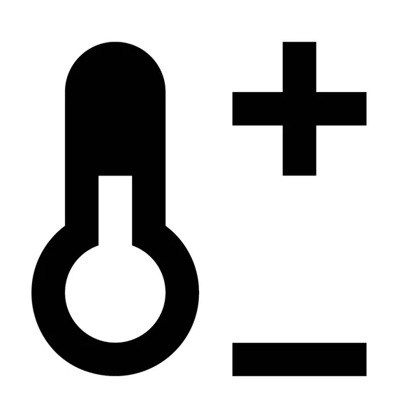 Εικονίδιο διανύσματος θερμόμετρου — Διανυσματικό Αρχείο