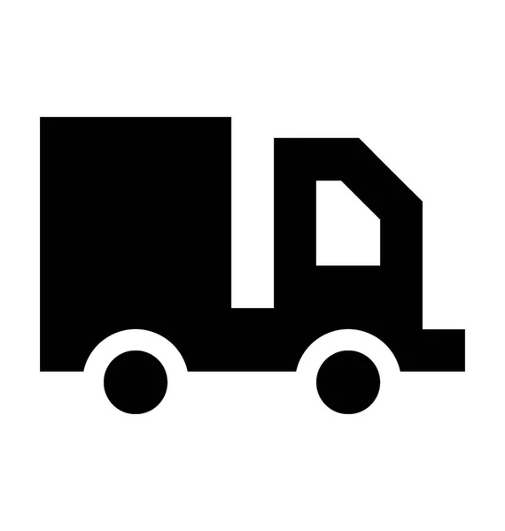Ikona wektora furgonetki dostawy — Wektor stockowy