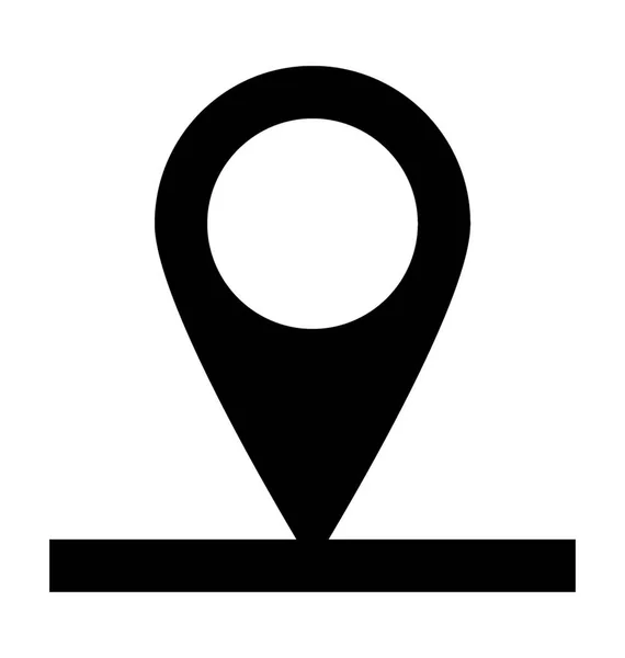 Locatie pin vector pictogram — Stockvector