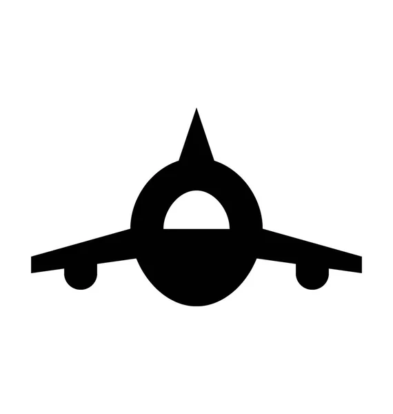 Icono de vector de avión — Vector de stock