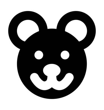  Ayı vektör simgesi