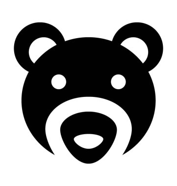  Ayı vektör simgesi