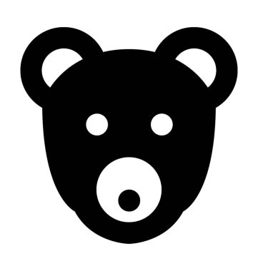  Ayı vektör simgesi