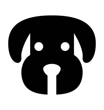  Bulldog vektör simgesi