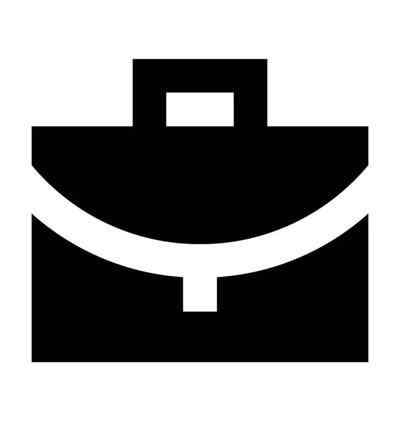 Portfölj väska vektor symbol — Stock vektor