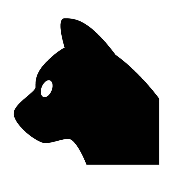 Icona del vettore cane — Vettoriale Stock