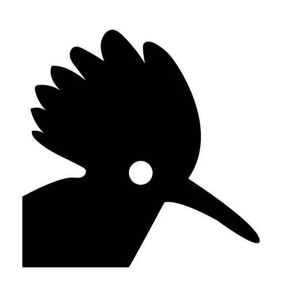 Dudek ptak wektor ikona — Wektor stockowy