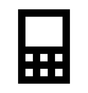  Cep telefon vektör simgesi