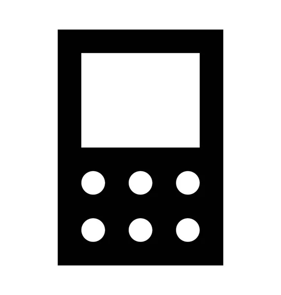 Mobilní telefon vektorové ikony — Stockový vektor