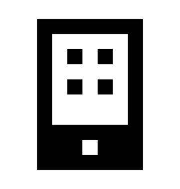  Cep telefon vektör simgesi