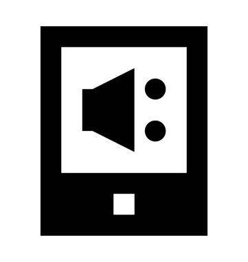  Mobil ses vektör simgesi