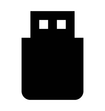  USB vektör simgesi