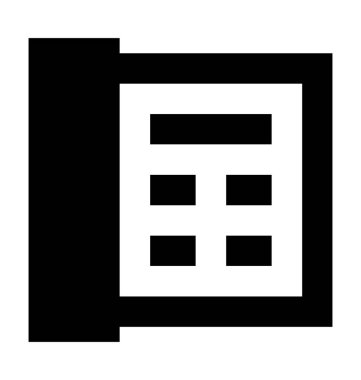  Sabit hat vektör simgesi