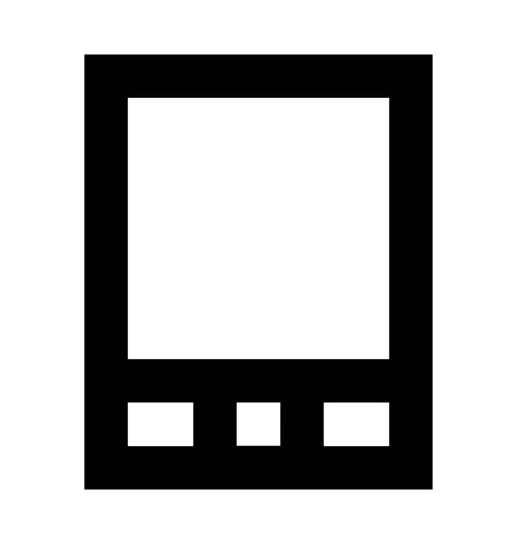 Mobile Phone Vector Icon — Stock Vector