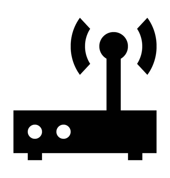 Icono de vector de router Wifi — Archivo Imágenes Vectoriales