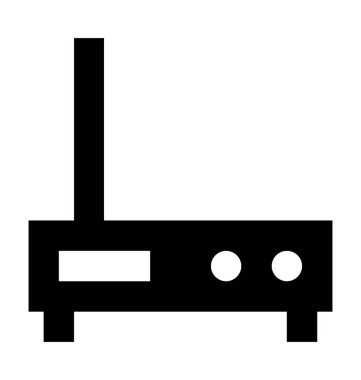  Wifi yönlendirici vektör simgesi