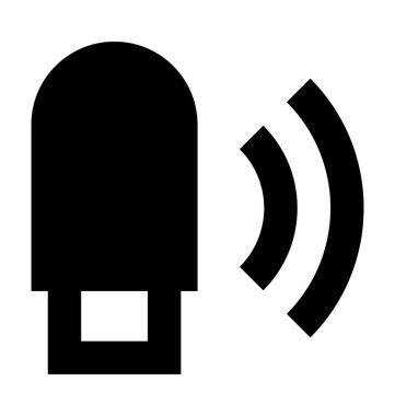  usb flash vektör simgesi