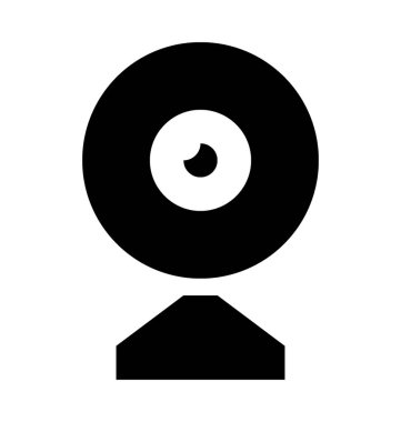  Web kamerası vektör simgesi