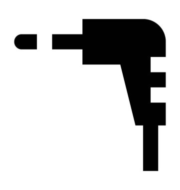  Jack kablo vektör simgesi