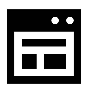  Web sayfası vektör simgesi