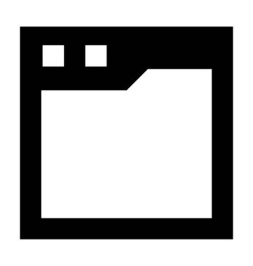  Web sayfası vektör simgesi