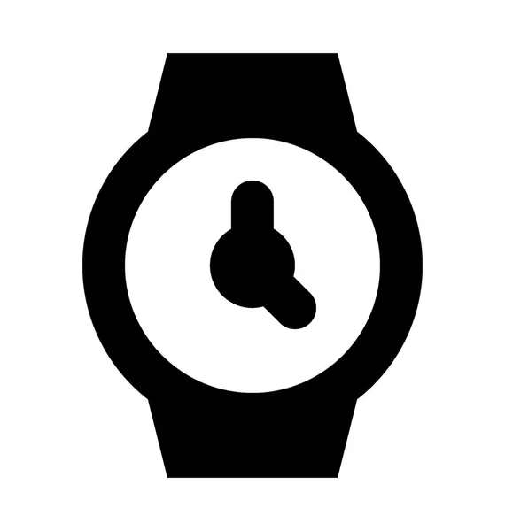 Icono del vector reloj de pulsera — Vector de stock