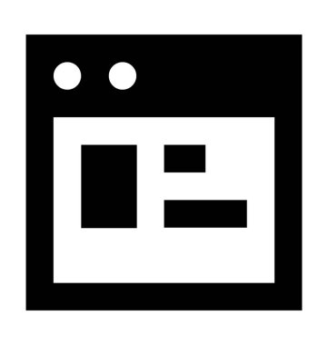  Web sayfası vektör simgesi