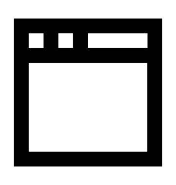  Web sayfası vektör simgesi