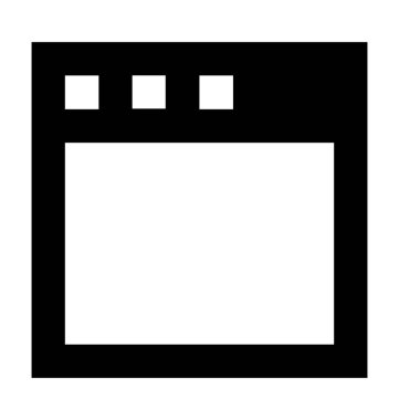  Web sayfası vektör simgesi