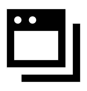  Web sayfalarını vektör simgesi
